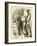 Lloyd George and Miners-F H Townsend-Framed Art Print