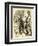 Lloyd George and Miners-F H Townsend-Framed Art Print