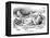 Lloyd George Tries to Charm Unemployment, Cartoon-Leonard Raven-hill-Framed Stretched Canvas