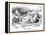Lloyd George Tries to Charm Unemployment, Cartoon-Leonard Raven-hill-Framed Stretched Canvas