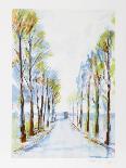 French Road-Lloyd Lozes Goff-Collectable Print