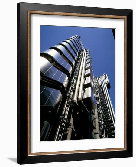 Lloyd's of London, Architect Richard Rogers, City of London, London, England, United Kingdom-Walter Rawlings-Framed Photographic Print