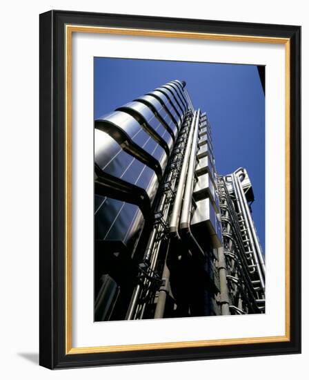 Lloyd's of London, Architect Richard Rogers, City of London, London, England, United Kingdom-Walter Rawlings-Framed Photographic Print