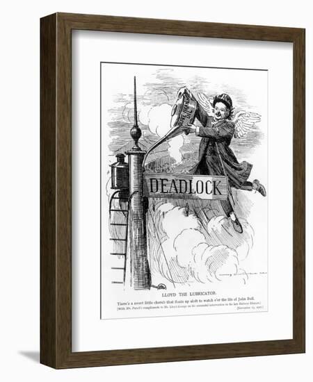 Lloyd the Lubricator, from Punch Magazine, November 13, 1907-null-Framed Giclee Print