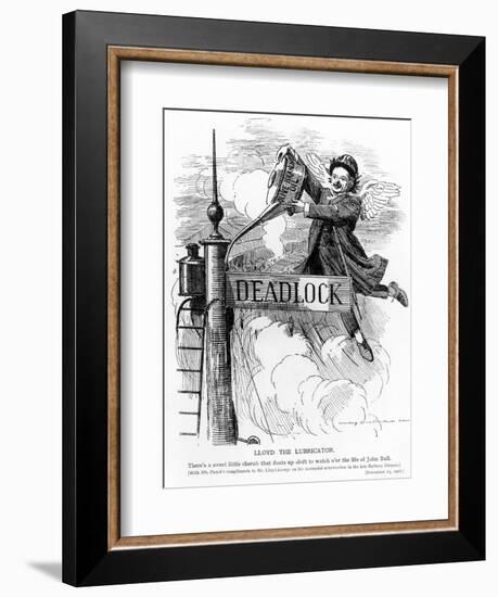 Lloyd the Lubricator, from Punch Magazine, November 13, 1907-null-Framed Giclee Print