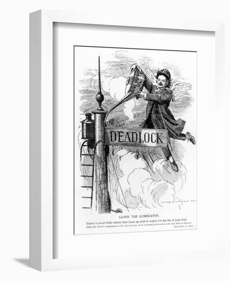 Lloyd the Lubricator, from Punch Magazine, November 13, 1907-null-Framed Giclee Print