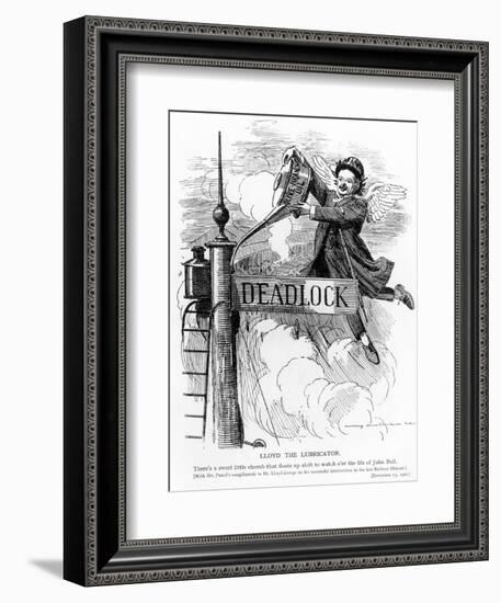 Lloyd the Lubricator, from Punch Magazine, November 13, 1907-null-Framed Giclee Print