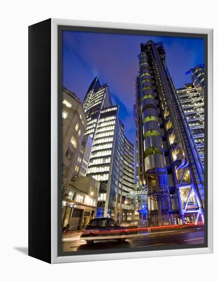 Lloyds Building, City of London, London, England, United Kingdom, Europe-Ben Pipe-Framed Premier Image Canvas