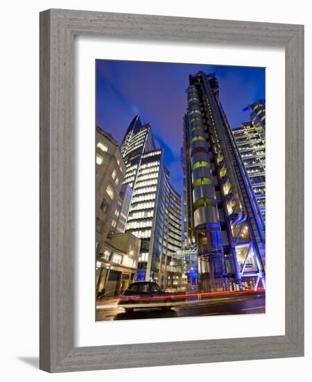 Lloyds Building, City of London, London, England, United Kingdom, Europe-Ben Pipe-Framed Photographic Print