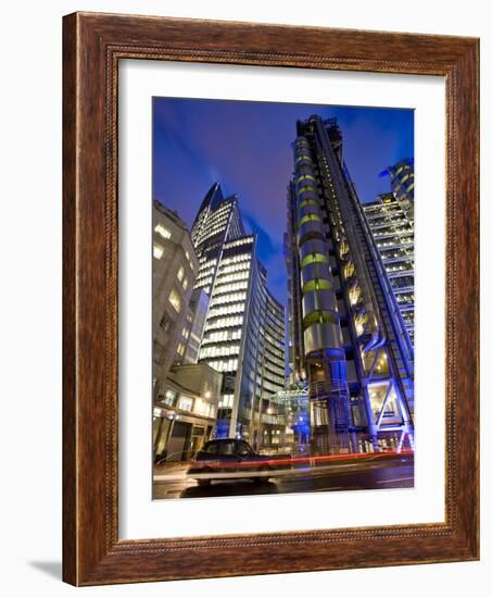 Lloyds Building, City of London, London, England, United Kingdom, Europe-Ben Pipe-Framed Photographic Print