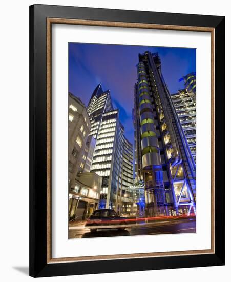 Lloyds Building, City of London, London, England, United Kingdom, Europe-Ben Pipe-Framed Photographic Print