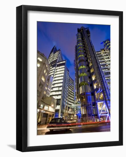 Lloyds Building, City of London, London, England, United Kingdom, Europe-Ben Pipe-Framed Photographic Print