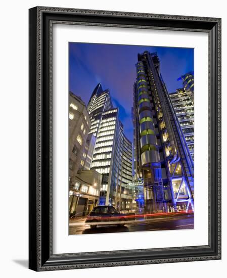 Lloyds Building, City of London, London, England, United Kingdom, Europe-Ben Pipe-Framed Photographic Print