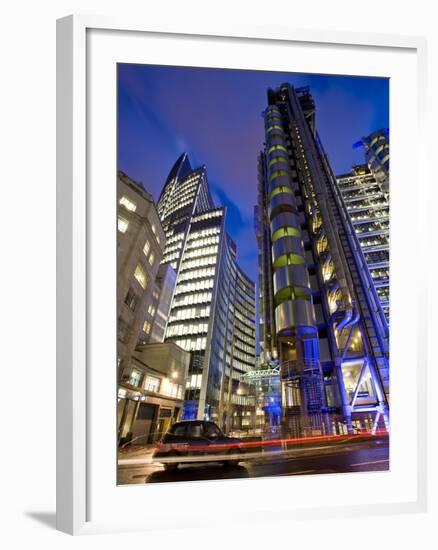 Lloyds Building, City of London, London, England, United Kingdom, Europe-Ben Pipe-Framed Photographic Print