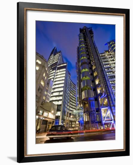 Lloyds Building, City of London, London, England, United Kingdom, Europe-Ben Pipe-Framed Photographic Print