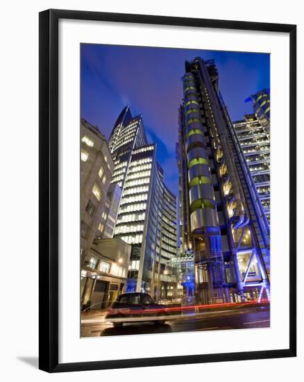 Lloyds Building, City of London, London, England, United Kingdom, Europe-Ben Pipe-Framed Photographic Print