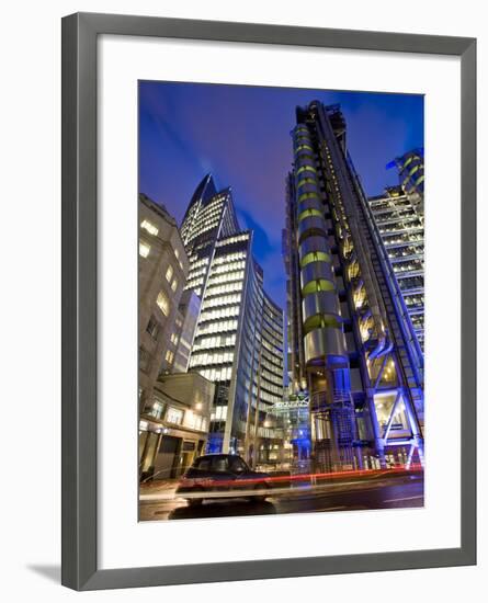 Lloyds Building, City of London, London, England, United Kingdom, Europe-Ben Pipe-Framed Photographic Print