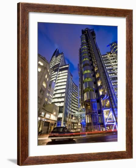 Lloyds Building, City of London, London, England, United Kingdom, Europe-Ben Pipe-Framed Photographic Print