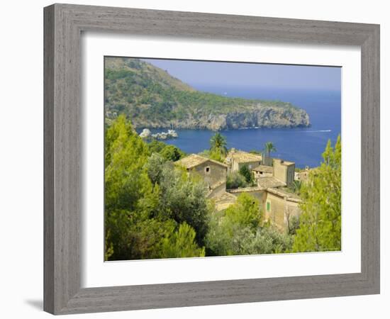 Lluch Alcari, Where Picasso Once Lived, on the Northwest Coast of the Island, Balearic Islands-Kathy Collins-Framed Photographic Print