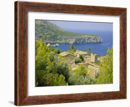 Lluch Alcari, Where Picasso Once Lived, on the Northwest Coast of the Island, Balearic Islands-Kathy Collins-Framed Photographic Print