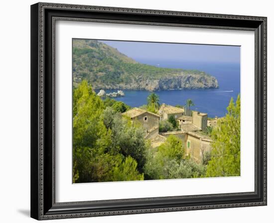 Lluch Alcari, Where Picasso Once Lived, on the Northwest Coast of the Island, Balearic Islands-Kathy Collins-Framed Photographic Print