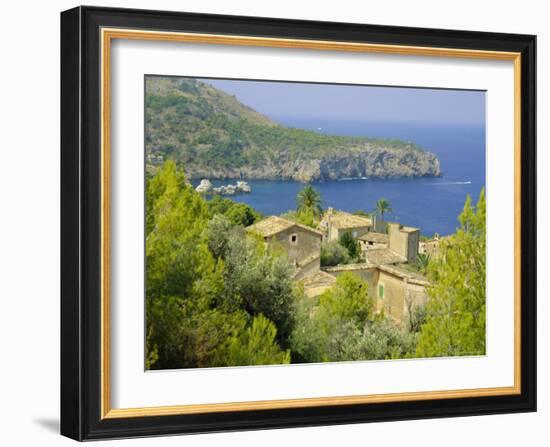 Lluch Alcari, Where Picasso Once Lived, on the Northwest Coast of the Island, Balearic Islands-Kathy Collins-Framed Photographic Print