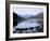 Llyn Mynbyr in the Early Morning, with Snowdonian Mountains Behind, Capel Curig, North Wales-Raj Kamal-Framed Photographic Print