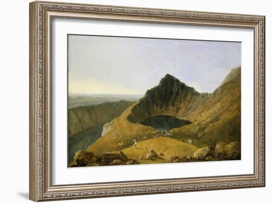 Llyn-Y-Cau, Cader Idris-Richard Wilson-Framed Giclee Print