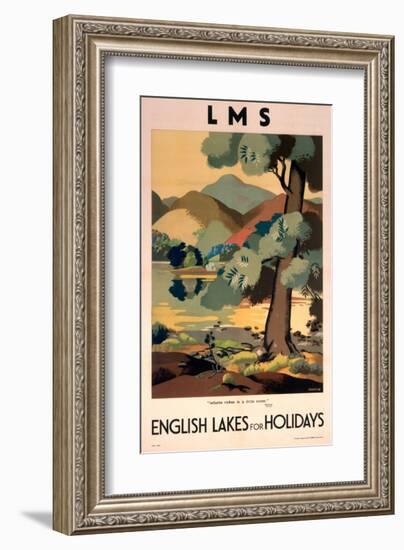 Lms English Lakes for Holidays-null-Framed Art Print