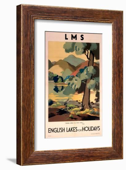 Lms English Lakes for Holidays-null-Framed Art Print