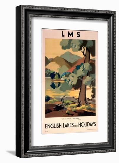 Lms English Lakes for Holidays-null-Framed Art Print