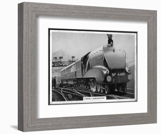 LNER Coronation-null-Framed Photographic Print