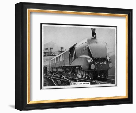 LNER Coronation-null-Framed Photographic Print