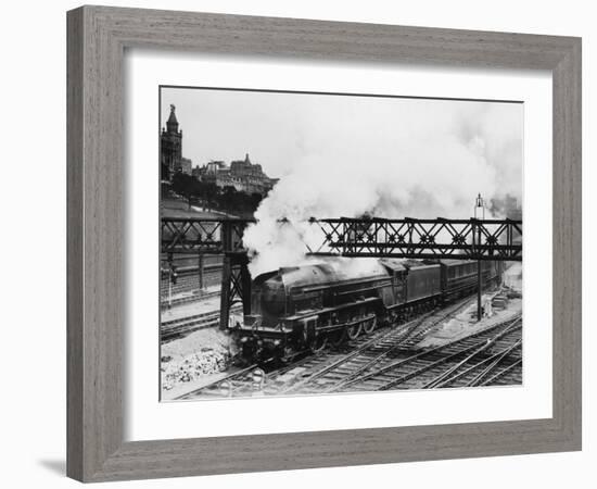 LNER Express Locomotive-null-Framed Photographic Print