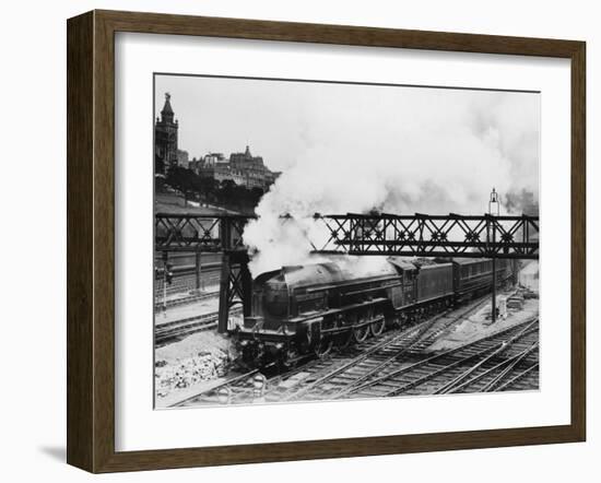 LNER Express Locomotive-null-Framed Photographic Print