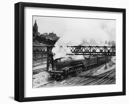 LNER Express Locomotive-null-Framed Photographic Print