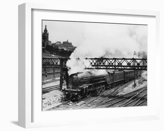 LNER Express Locomotive-null-Framed Photographic Print