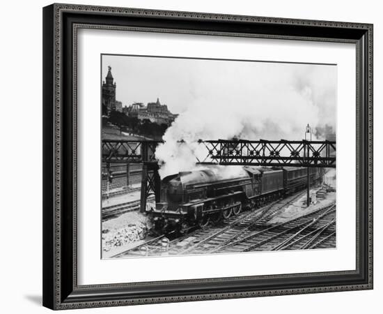 LNER Express Locomotive-null-Framed Photographic Print