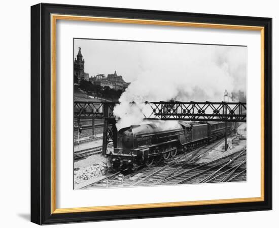 LNER Express Locomotive-null-Framed Photographic Print