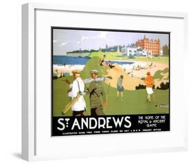 LNER, St. Andrews, c.1920-Henry George Gawthorn-Framed Giclee Print