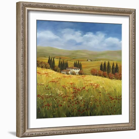 Lo Splendor De La Toscana-Tim Howe-Framed Giclee Print