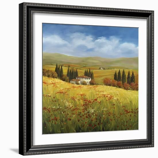 Lo Splendor De La Toscana-Tim Howe-Framed Giclee Print