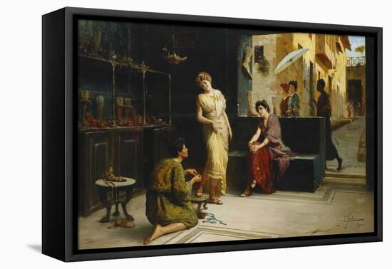 Lo Stilisa, Pompei-Ettore Forti-Framed Premier Image Canvas