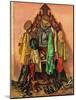 "Loaded Coat Rack", April 14, 1945-John Atherton-Mounted Giclee Print