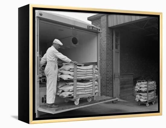 Loading Area at the Danish Bacon Company, Kilnhurst, South Yorkshire, 1968-Michael Walters-Framed Premier Image Canvas