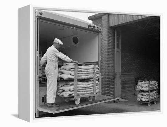 Loading Area at the Danish Bacon Company, Kilnhurst, South Yorkshire, 1968-Michael Walters-Framed Premier Image Canvas