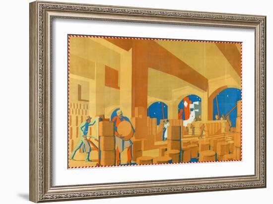 Loading Cheese-Allan McNab-Framed Giclee Print