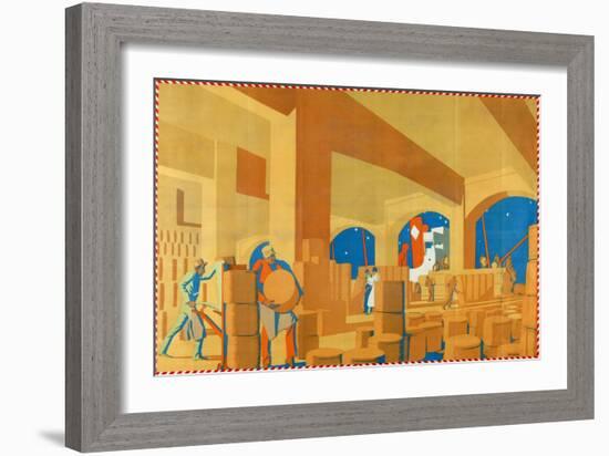 Loading Cheese-Allan McNab-Framed Giclee Print