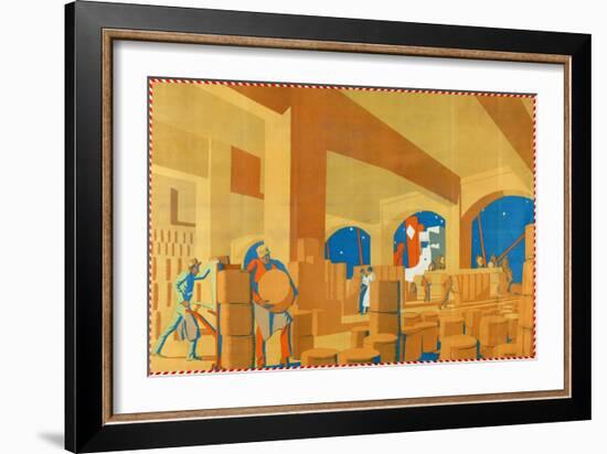 Loading Cheese-Allan McNab-Framed Giclee Print