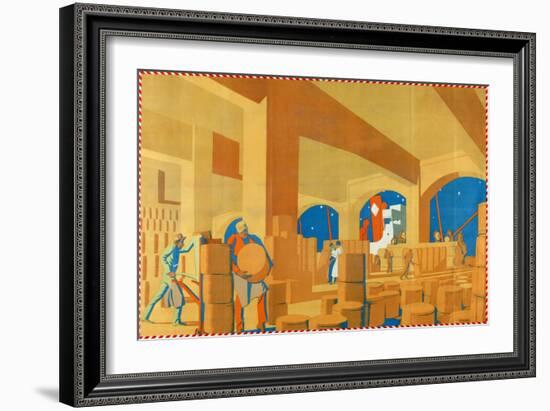 Loading Cheese-Allan McNab-Framed Giclee Print